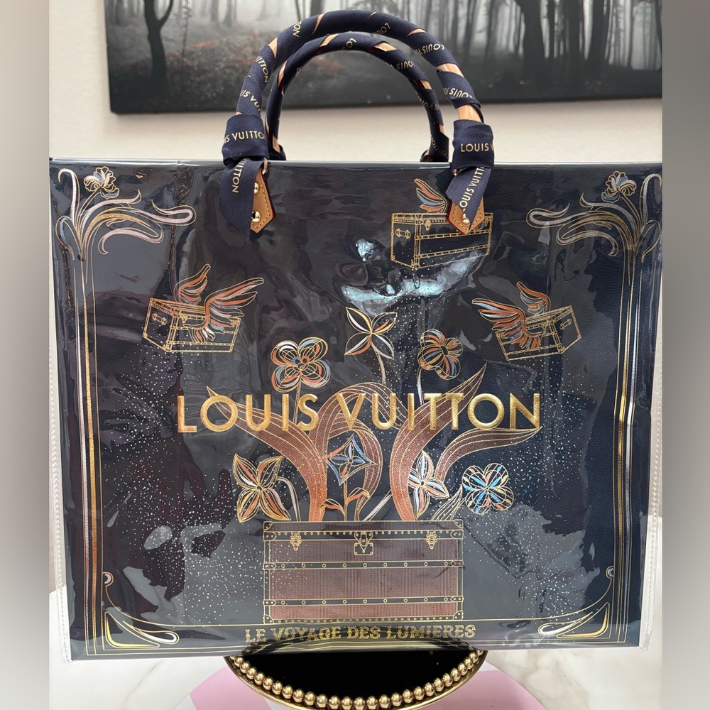 🌲LouisVuitton Holiday gift bag tote XL🌲 - Picture 5 of 6